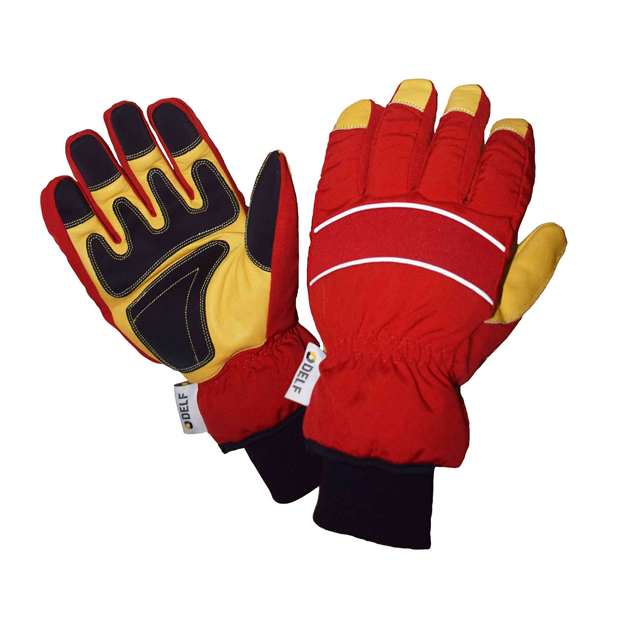 Leather Palm Cold Store Waterproof Gloves with Reinforced Grip – TH1239